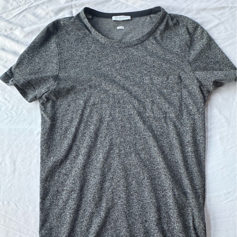 Classic Gray Short Sleeve Men's Tee
